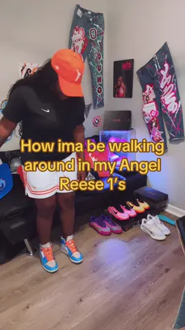 I just seen them purple and black ones 🔥🔥🔥🔥🔥🔥 HELL YEAH! #angelreese