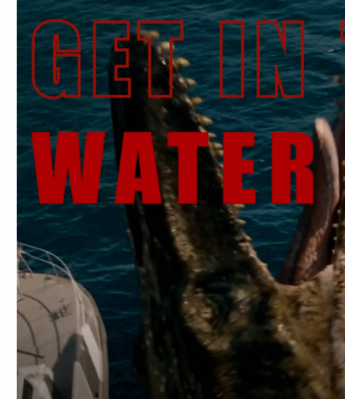 The mosasaurus scenes are the best part of the movie. Part 12/? epic x jwr - song: get in the Water #epicthemusical #jurassicworldrebirth #jurassicworldedit #edit #jurassicpark 