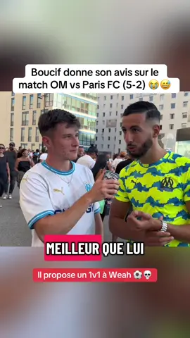 J’attends ce 1v1 avec impatience 😏 @Cifbou compte live #om #boucif #pourtoi #marseille #microtrottoir 