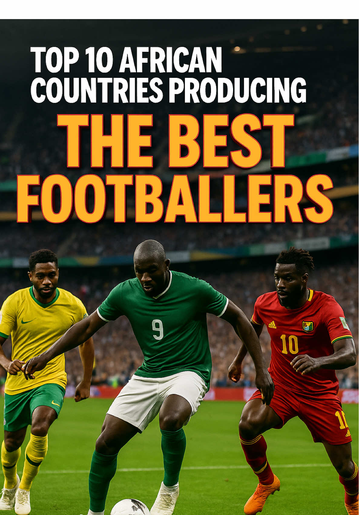 TOP TEN AFRICAN COUNTRIES PRODUCING THE BEST FOOTBALLERS