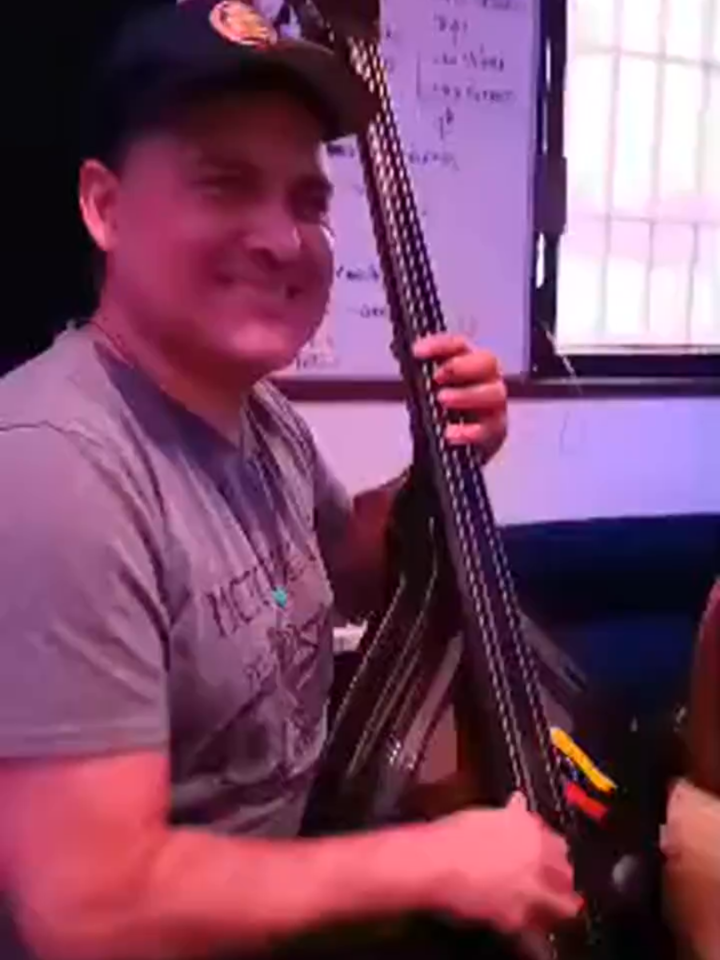 JULITO ANTILLANO, grabando el 