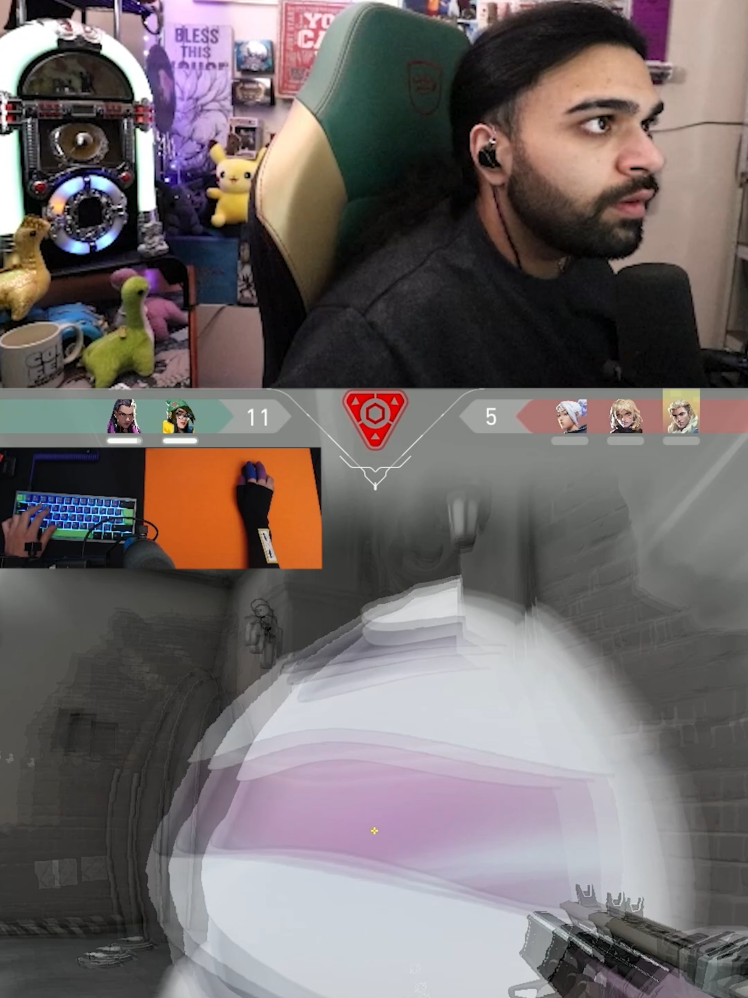 When a clutch takes years off your life #Valorant #ValorantClips #ValorantClipsDaily #ValorantDaily #ValorantGaming #ValorantHighlights #ValorantStreamer #ReynaValorant #ValorantPhantom ##ValorantAce #Valorant5k