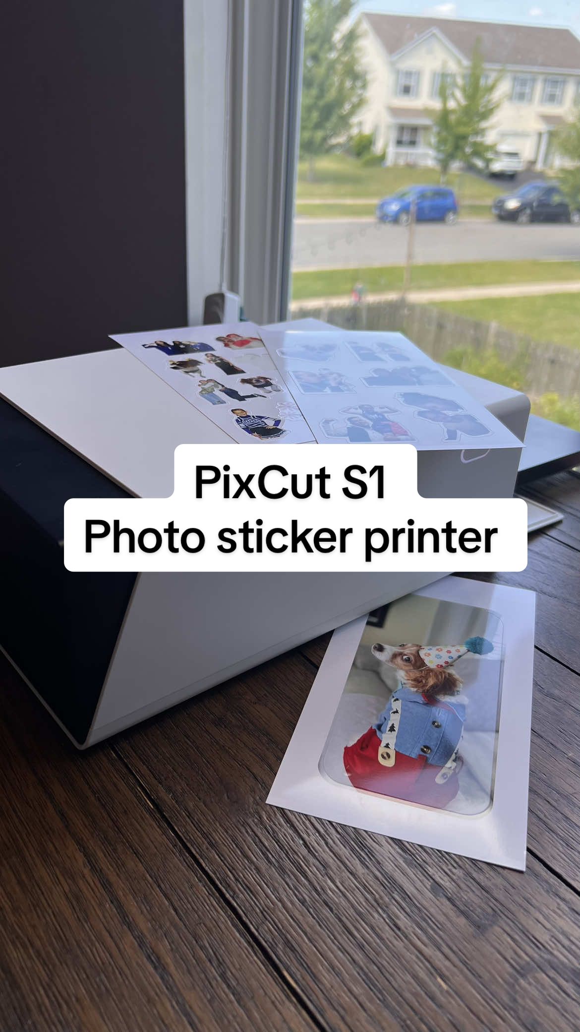 ☝🏼☝🏼This is so coool 😍 una maquinita para hacer y imprimir tus fotos y stikers, logos o lo quieras 🫵🏼☝🏼 @Liene Life #pixcut #stickershop #diyprojects #tiktokfinds #stickermaking 