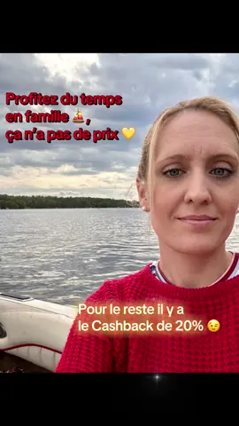 Certaines choses n’ont pas de prix. Pour tous vos achats de produits, il y a le Cashback de 20%! #familytime #preciousmoments #cashback #moneybackguarantee #depenses 