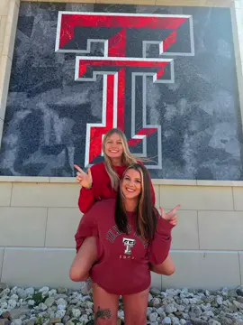 Baby sis is officially moved off to @texastechuniversity so beyond proud of her ❤️🤍🖤 @Shawnee love you always 