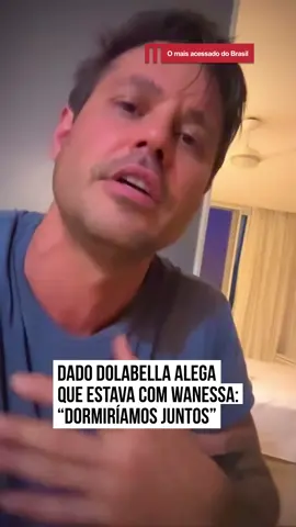 #DadoDolabella usou as redes sociais na noite deste sábado (23/8) para falar novamente sobre a polêmica envolvendo #WanessaCamargo e #LuanPereira. Em um vídeo, Dado afirma que ele e Wanessa estavam juntos e dormiriam em um hotel após a festa. “Já que todo mundo se pronunciou e deu a sua versão da história, sob o seu ponto de vista, eu preciso dar o meu”, começou. “Em primeiro lugar, eu e a Wanessa estávamos juntos sim. A gente inclusive tinha combinado de dormir junto no hotel que ela estava depois da festa, e que ela ia passar a última noite dela aqui no Rio, porque ia ficar uma semana em São Paulo com os filhos”, explicou. Dado disse que chegou no final da festa para encontrar com Wanessa e um “cara”, que aparentemente seria Luan Pereira, teria entrado na frente dele e segurado a cantora “como se fosse dar um beijo nela”. “Eu achei que o cara fosse dar um beijo nela. Então, na mesma hora, eu puxei [o Luan] para trás para afastar o cara da minha namorada, e o cara tropeçou em alguma coisa e caiu”, alegou. “‘Calma, calma, ele trabalha comigo, é o Luan Pereira, ele é cantor e trabalha comigo no dança’. Eu estava achando que era um desconhecido, eu tava achando que era alguém que estava chegando nela ali para dar um beijo nela. Foi um super mal entendido”, continuou. Por fim, Dado ressaltou que não houve agressão contra Luan. “Desejo todo o sucesso do mundo pra a Wanessa, para o Luan e para você que está assistindo esse vídeo”, finalizou. #EntretêNews