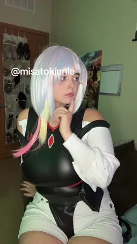 Lucy in guilty gear! #lucykushinada #cosplay #cyberpunk #fyp #guiltygearstrive 