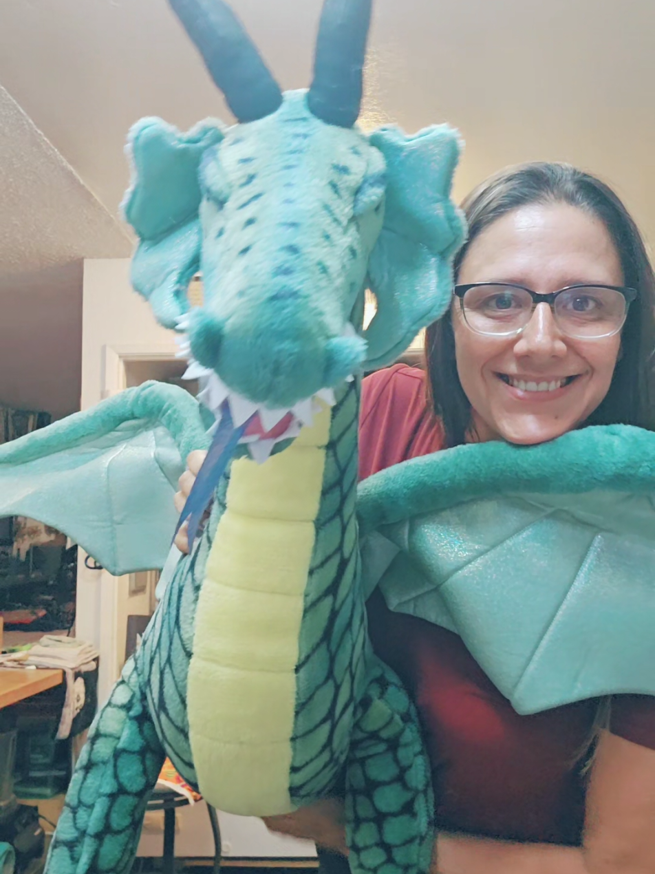 I don't want to hear it #thrifting  #greatfind  #dougthedragon  #melissaanddoug  #ilovehim 