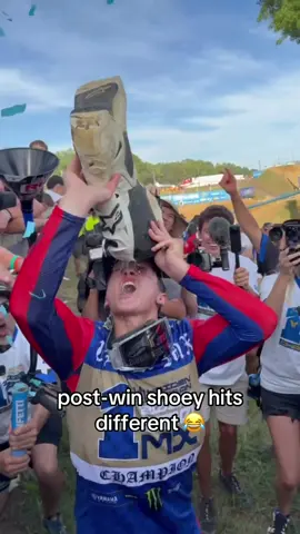 2X @Pro Motocross champion got a nice ring to it 😂🏆  Congrats, @Haiden Deegan.  #MonsterEnergy #ProMotocross #Motocross 