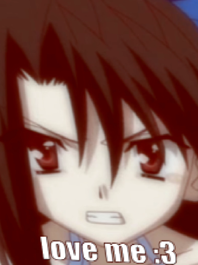 love me :3 #setsunakiyoura #schooldays #schooldaysanime #2000s #fyp #foryoupage #anime2000s #xyzabc 