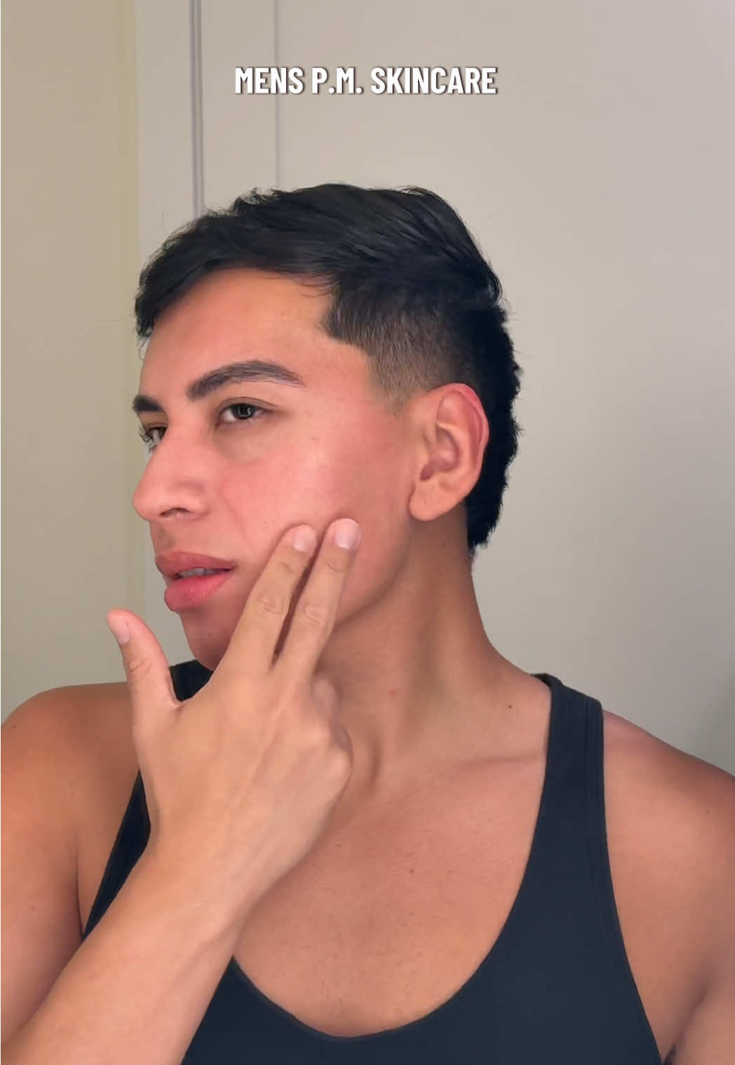 i literally lather my face with that bio oil so i wake up hella moisturized lol #mensskincare#nighttimeroutine#nightskincare#retinol#gay 