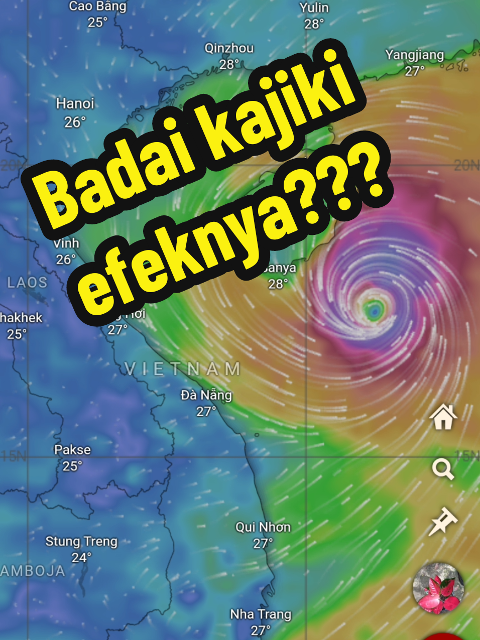 Badai kajiki efeknya apa ke Indonesia #fyppppppppppppppppppppppp #bmkg #prakiraancuaca #cuaca #cuacahariini @avirapro