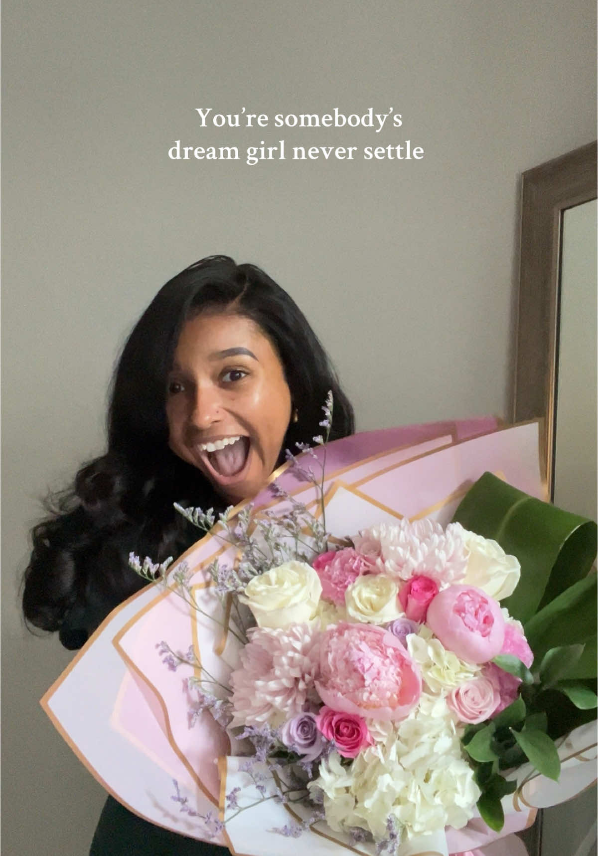 Never settle 🥺💕 #neversettle #dating #flowers #boyfriend #girlfriend #mariahthescientist 