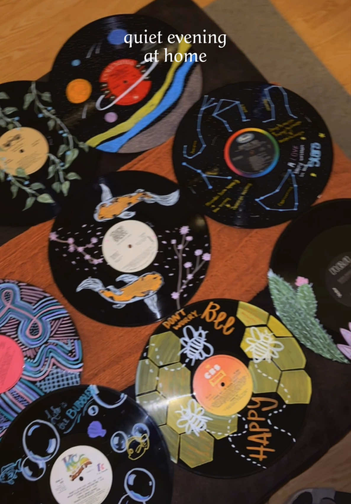 if you’re looking for a sign to have a date night in, this is it. 🎨 #vinylrecords #datenight #wlwcouple #DIY #vinyltiktok  