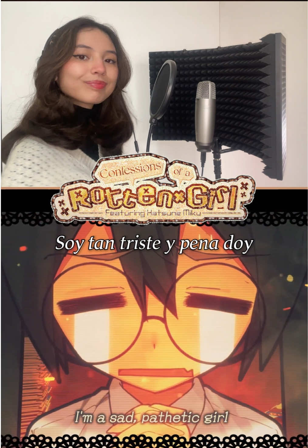¿Cómo sonaría CONFESSIONS OF A ROTTEN GIRL en español? #coverespañol #actrizdedoblaje #doblajeespañol 