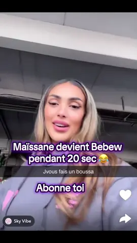 Maïssane devient Bebew pendant 20 sec 😂 #telerealite #cestlafamille #lesmarseillais #thedetectiveclub #lavilladescoeursbrisés 