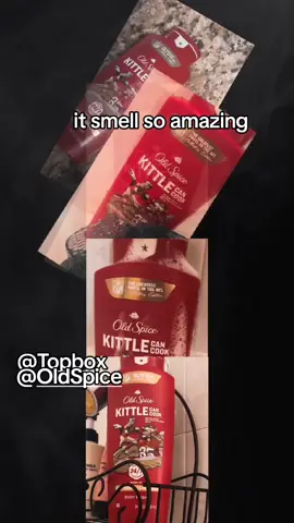 this old spicy body was Kettle can cool it smells so good my kids going love it @Topbox @Old Spice #bodywash #oldspice #ugc #topbox 