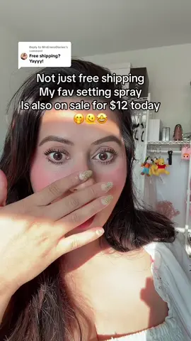 Replying to @MrsEneroDiaries  omg girlies run @TIRTIR Inc. #maskfitsettingspray is on sale with free shipping!! #ttsbeautybesties #tiktokshopcreatorpicks #rushready #makeupdeals 