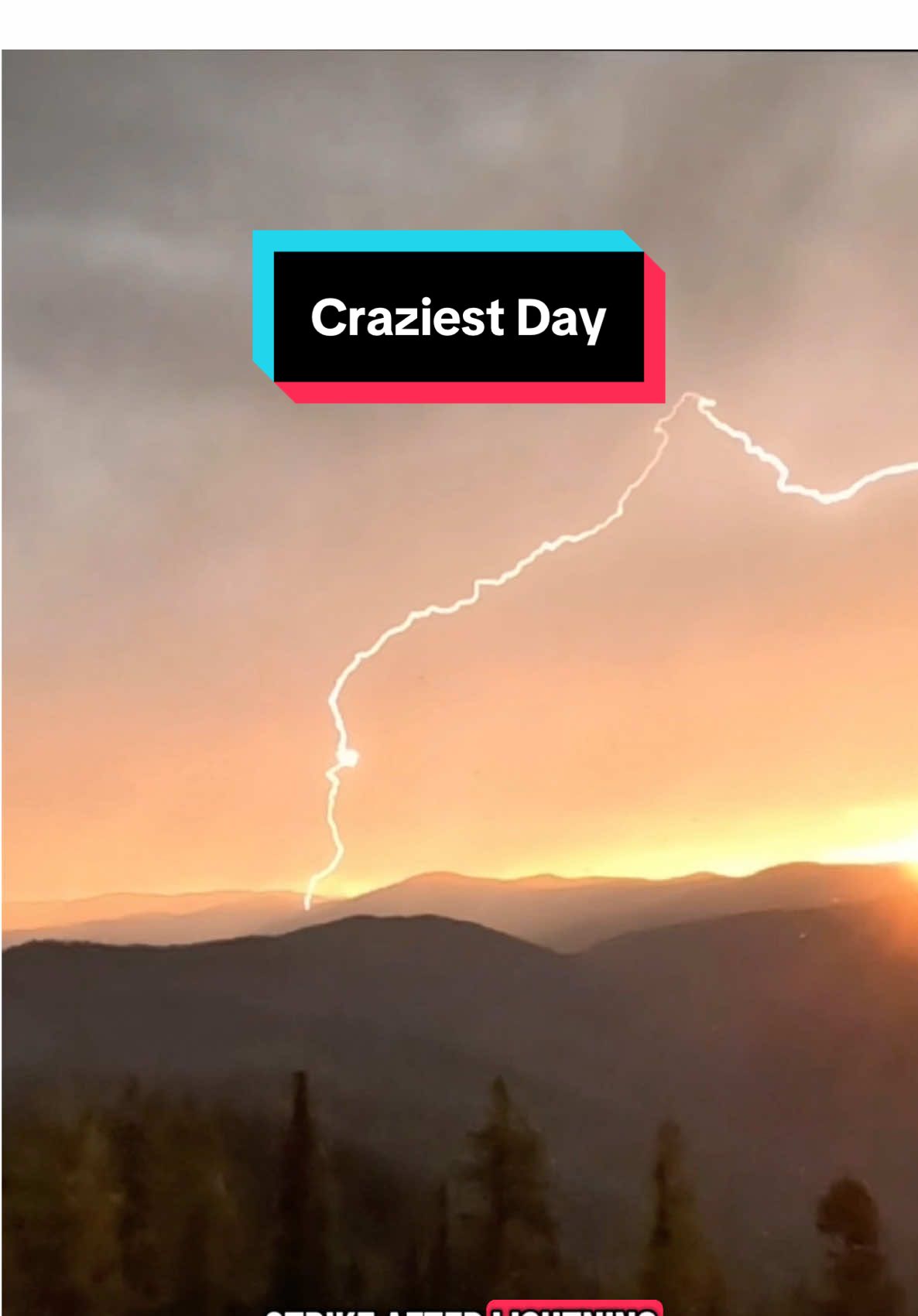 This might have been the craziest day EVER at the fire lookout. I saw the most insane sunset with lightning coming down and then spent the whole next day finding smokes and watching crews come in to fight the wildfires. I’ll always remember this #firewatch #sunset #wildfire #Vlog #dayinmylife 