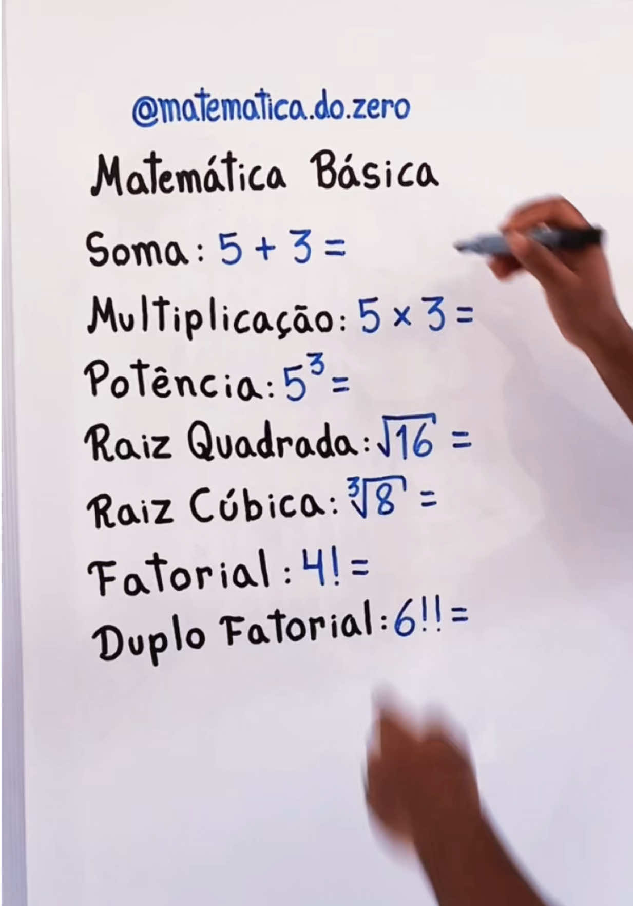 Matemática Básica 👨🏾‍🏫 Compartilhe 😍 Você tem muita dificuldade em Matemática❓ Temos cinco E-Books que foram feitos para você, acesse o link promocional  e aprenda Matemática de uma vez por todas❗ 📚 . . . #potencia #fatorial #math #resumosmatematica #resumos          