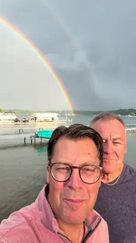 One of the few times in my life that I have seen a double rainbow 