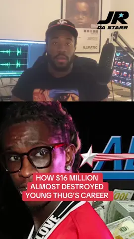 Young Thug really tried to finesse this company and it costed him $16 Million .Thug has been viewed by many as the John Gotti of ATL being the hottest artist out in ATL and in the streets .But after he signed “great “ business deal then later a greedy decision it costed him Major ‼️‼️ #youngthug #youngthugger #recordlabel #musicindustry 