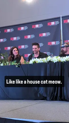 The story of Josh Keaton's meow from our MGS3 voice actor panel 🐱 #mgscon #mgsdelta #metalgearsolid 