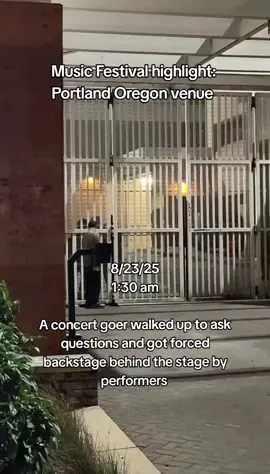Musical Highlight moment: Portland, Oregon  8/23/25 1:30am Please like and share to others so they can see the festival moments and memories too!! Repost for whoever reported my video 😘 #musicfestival #portland #music #backstage #fyi 