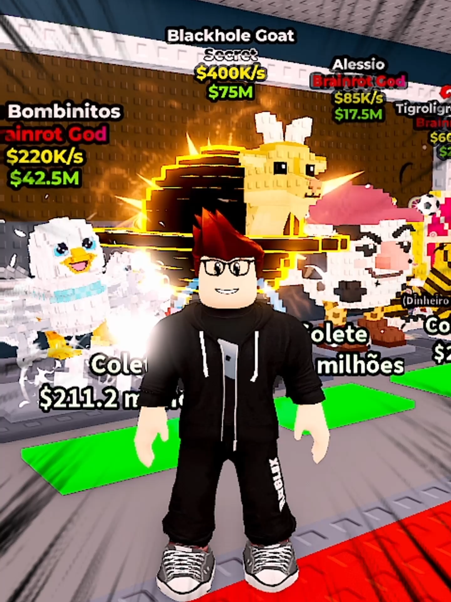 O SAMMY VAI REFAZER O EVENTO AMANHÃ NO ROUBE UM BRAINROT #robloxfyp #roubeumbrainrot #stealabrainrot #foruyou #fyp #apelaogamer