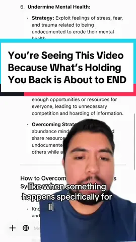 You’re Seeing This Video Because What’s Holding You Back (as An Undocumented Immigrant) is About to End