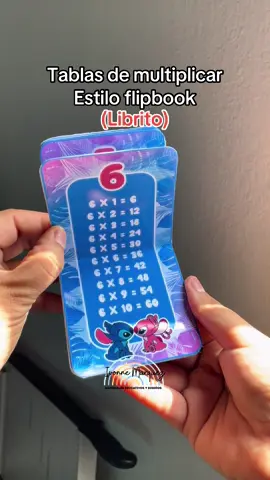 PRÓXIMO VIDEO SERÁ EL TUTORIAL 🫰🏼 Nuevo formato para tablas de multiplicar, ahora en forma de librito 💖 #tablasdemultiplicar #librito #canva #papeleriacreativa #emprendimiento 