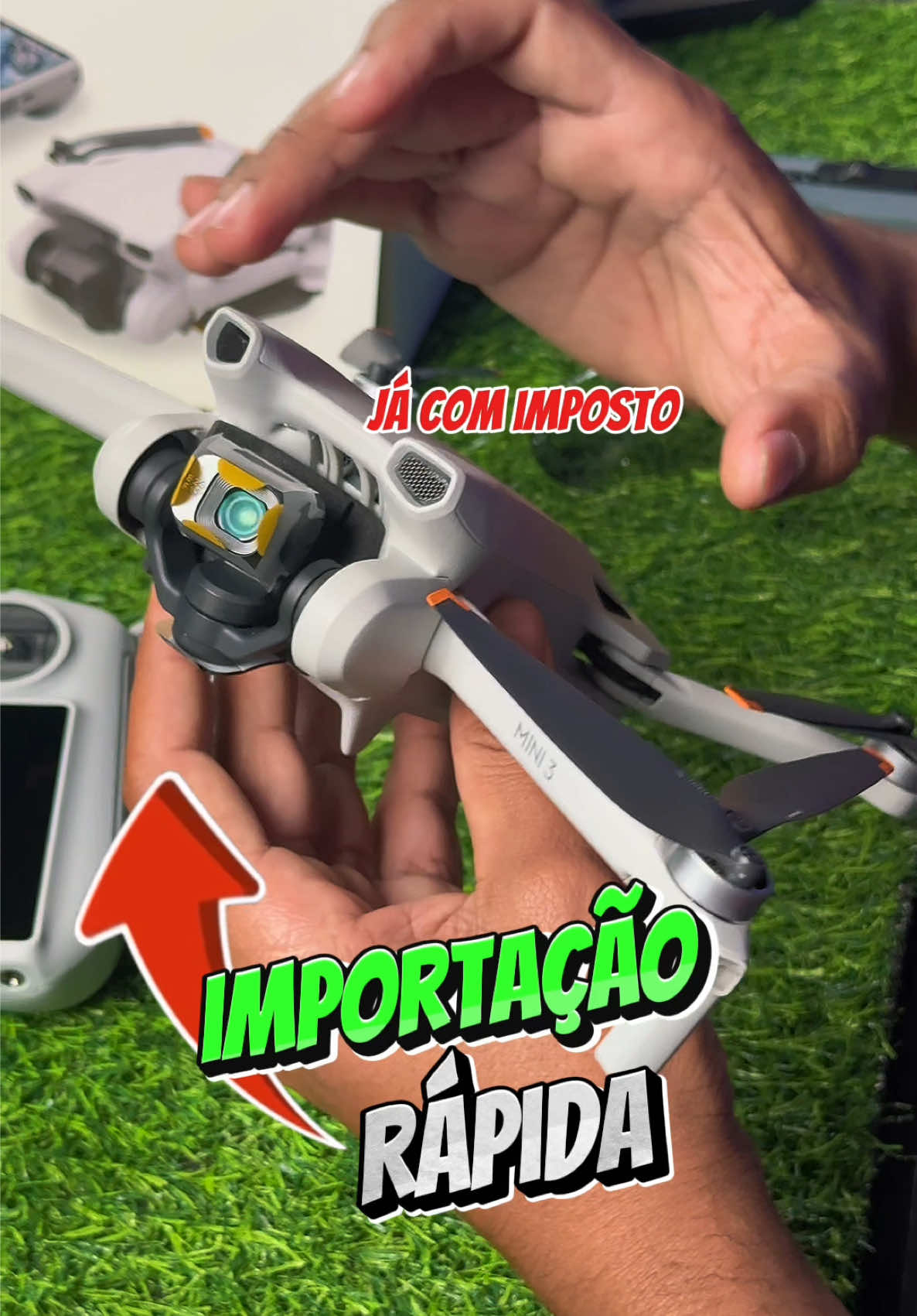 ⚠️ A verdade sobre importar DJI sem imposto adicional pode te surpreender... Quer saber como funciona? Acessa o link na bio. #drone #dji #importação #drones #droneiro