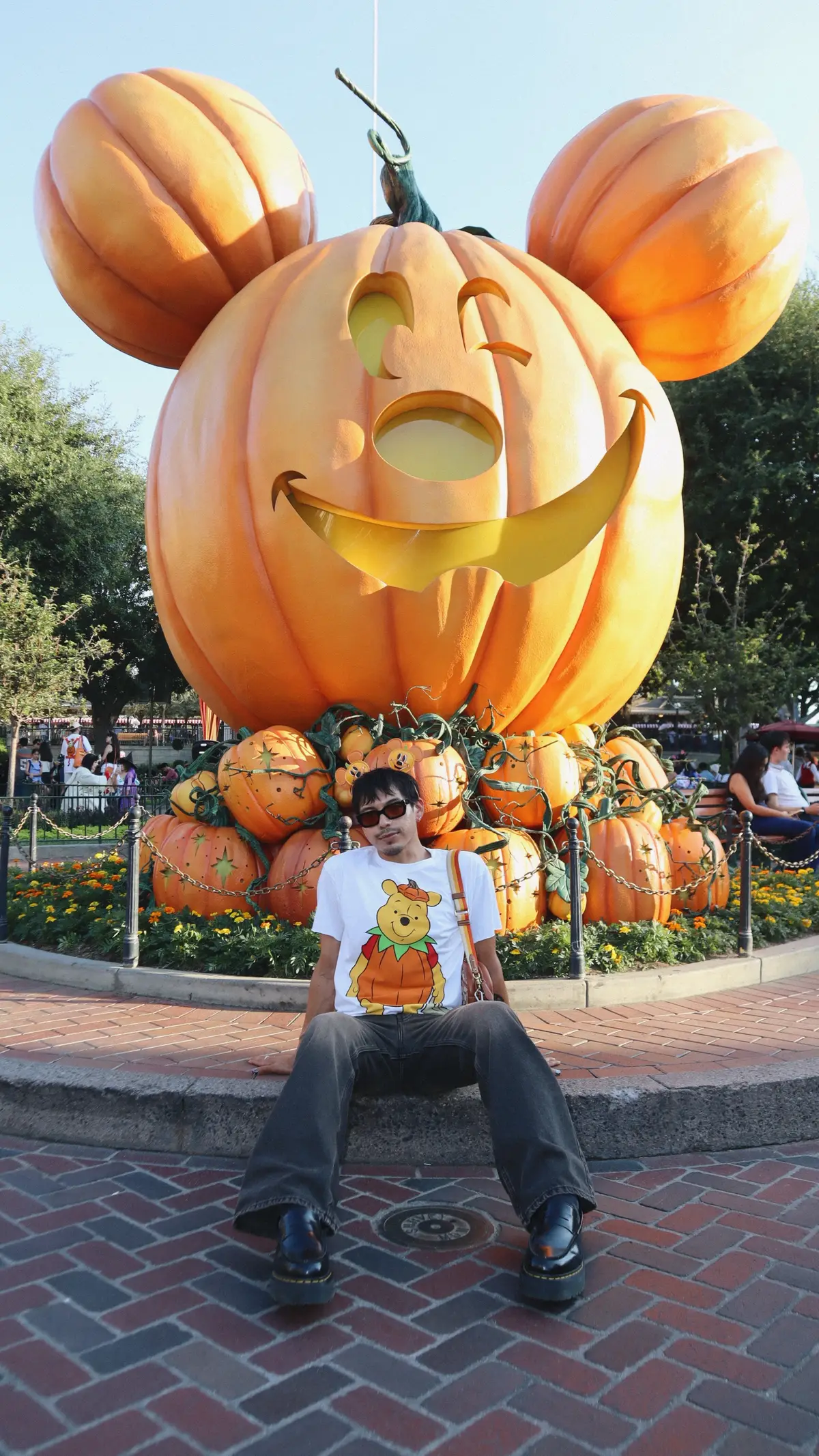 So excited for Halloween this season <3!!  #disney #disneyland #spookyszn #mickeypumpkin #pumpkin 