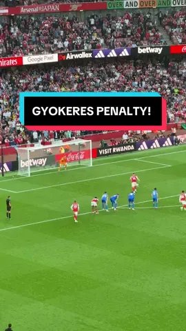 Gyokeres Penalty! How’d you rate his first game at the Emirates? #Arsenal #Football #PremierLeague #Leeds #Gyokeres @arsenal @Premier League 
