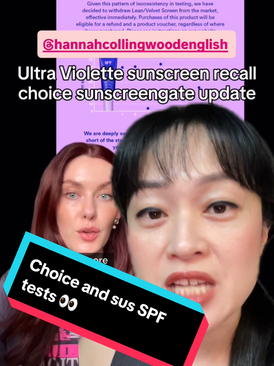 #SunscreenGate2025 continues, and it's feeling a bit like deja vu for elderly millennial sunscreen nerds.  Here's what happened last time @CHOICE Australia tested SPFs... Also check out the post from @Hannah Collingwood English and follow her - fantastic science-based skincare tips! There'll be a full YT video eventually 🥵 I'll post the MUDCAPS guide from me and @The Eco Well tomorrow 🤓 #sunscreen #skincare #ultraviolette