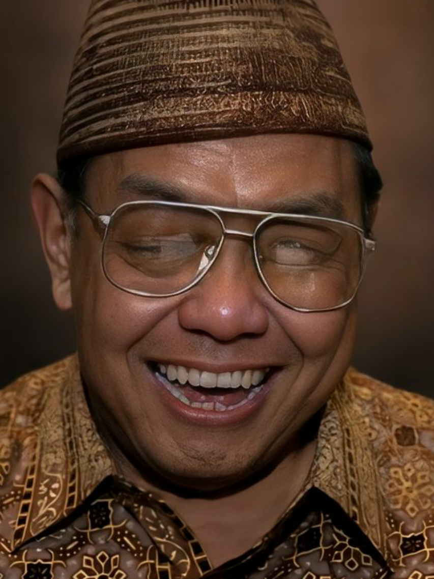 woy gen milenial, keluar lupada, noh diketawain gusdur wkwk #gusdur #bubarkandpr #meme #politik #masukberandafyp 