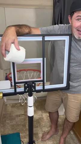 Got hoop. #basketball #basketballhoop #tiktokcreatorpicks #adjustablebasketballhoop 