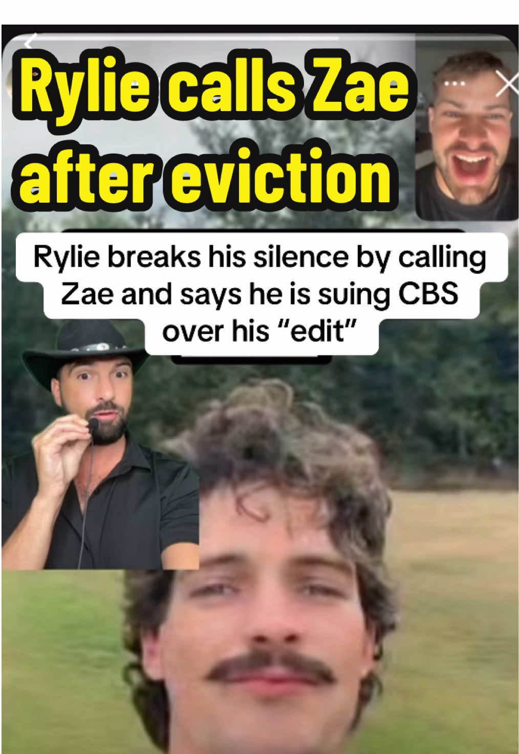 Rylie calls Zae and says he is going to sue CBS allegedly. Rylie Jeffries speaks out after CBS cancels all of his exit interviews. Rylie and Katherine update #bb27 #bigbrother #realitytv 