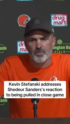 Stefanski says the plan was to go with Huntley. (via @Cleveland Browns) #nfl #browns #shedeursanders 