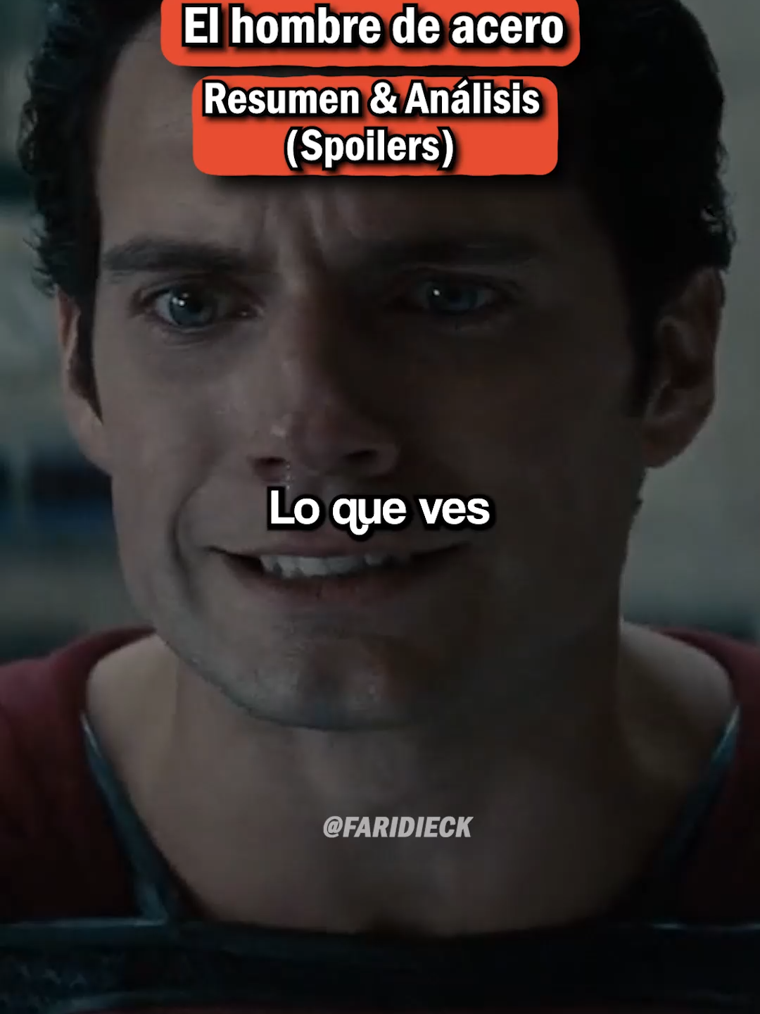 El hombre de acero (Spoilers). Resumen y Análisis. Sígueme aquí @faridieck para más relatos y reflexiones.