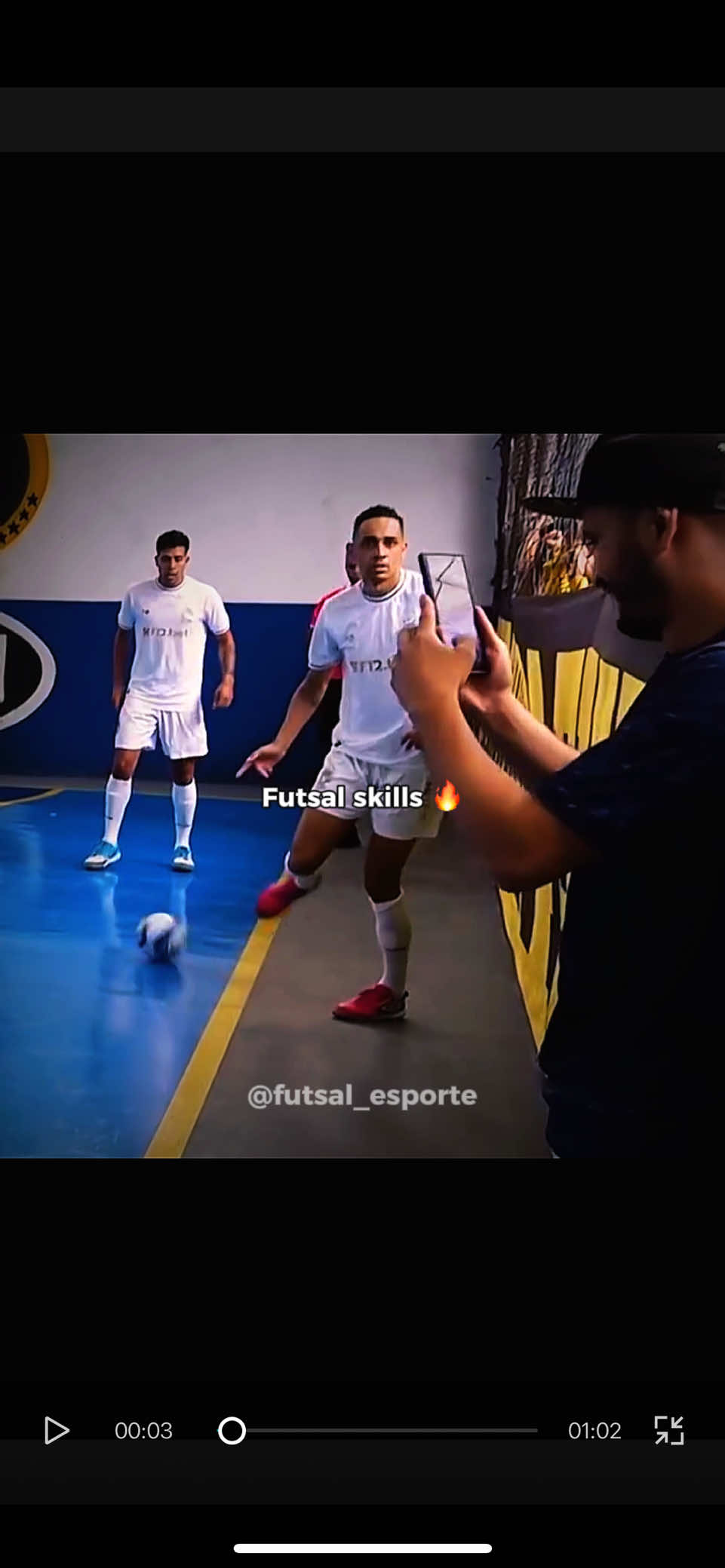 O puro do futsal 🥵⚽️⚡️ #dribles #skills #futsal #drible #foryou 