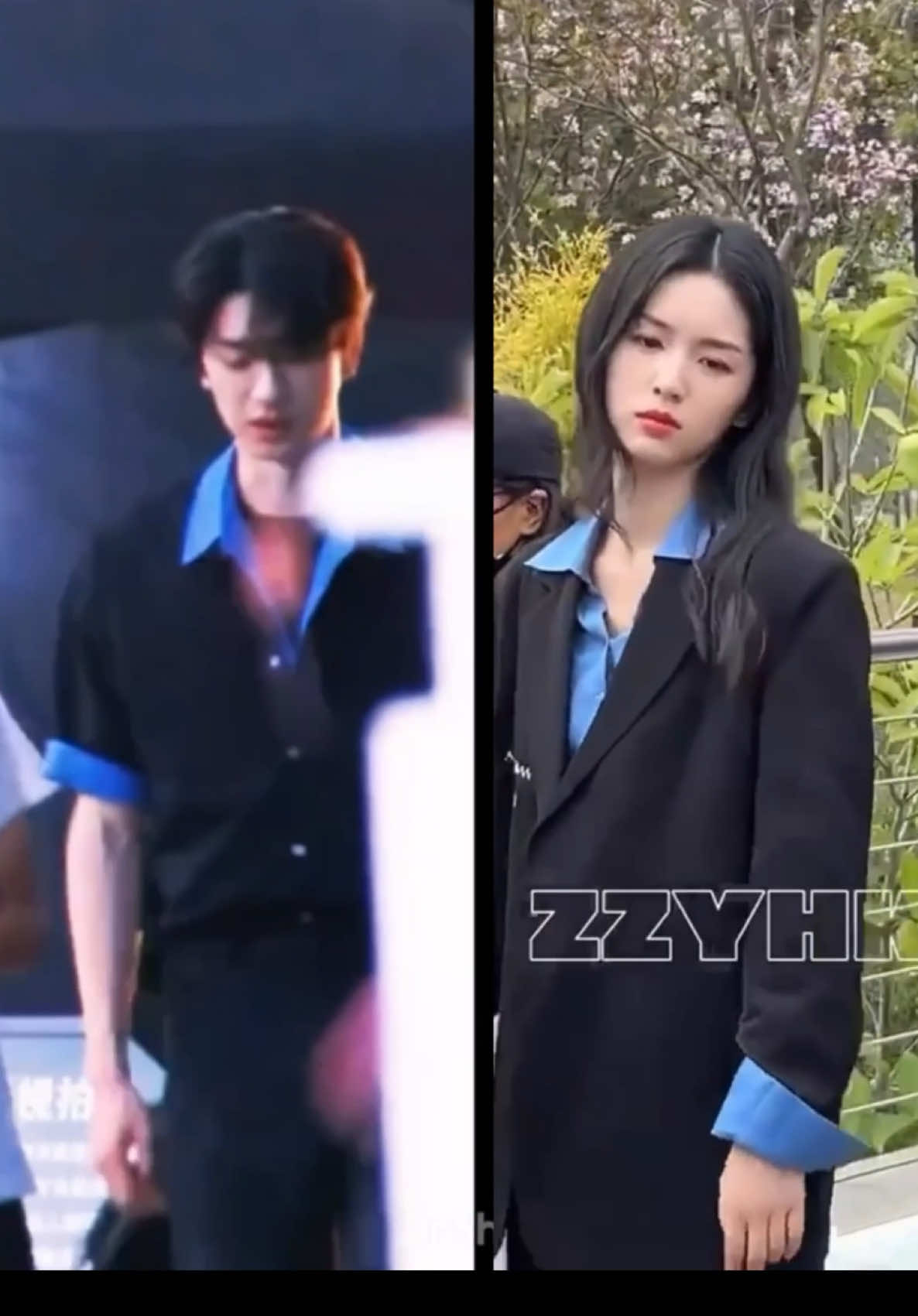 💙🖤🌲🥥 #LinYi #หลินอี #ZhouYe #โจวเย่ #everyonelovesme 