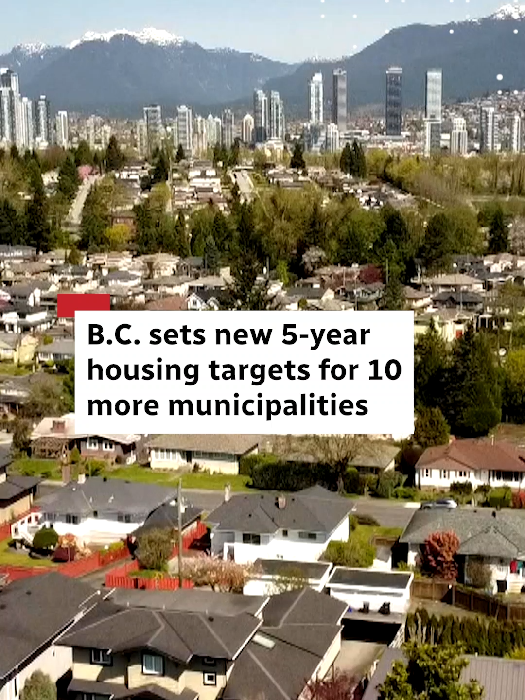 The province has released housing targets for the next five years for another set of cities. They include Burnaby, Richmond and Coquitlam. Some are questioning the province’s commitment towards funding infrastructure and wonder whether the new homes will be affordable. #housing #burnaby #Vancouver #britishcolumbia #cbcnews