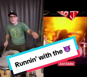 #duet with @billyVH #eddievanhalen #evh #drums #tiktokdrummer
