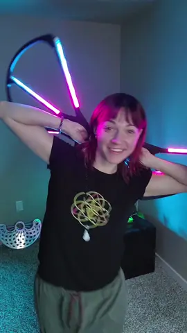 speed up and add some lasers! #lightshow  fans by #neoflowart 