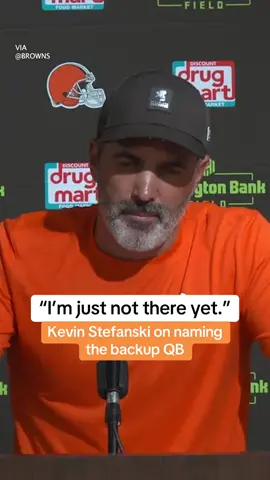 Kevin Stefanski is still assessing who will be the Browns’ backup QB 👀 (via @Cleveland Browns) #clevelandbrowns #nfl #football 