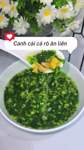 Mê canh cá rô cải xanh mà lười gỡ xương cá 😁😁#canhcaixanh #canhcaro #vinam #food #review 