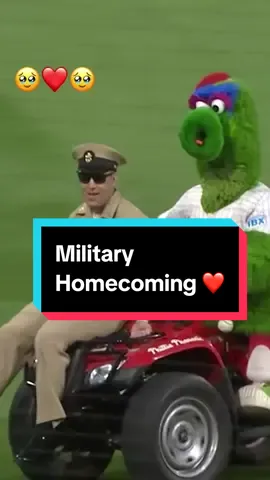 This Navy Officer coming home to surprise his family at the @Phillies game has us in tears 🥹 #MLB #baseball #militaryhomecoming 