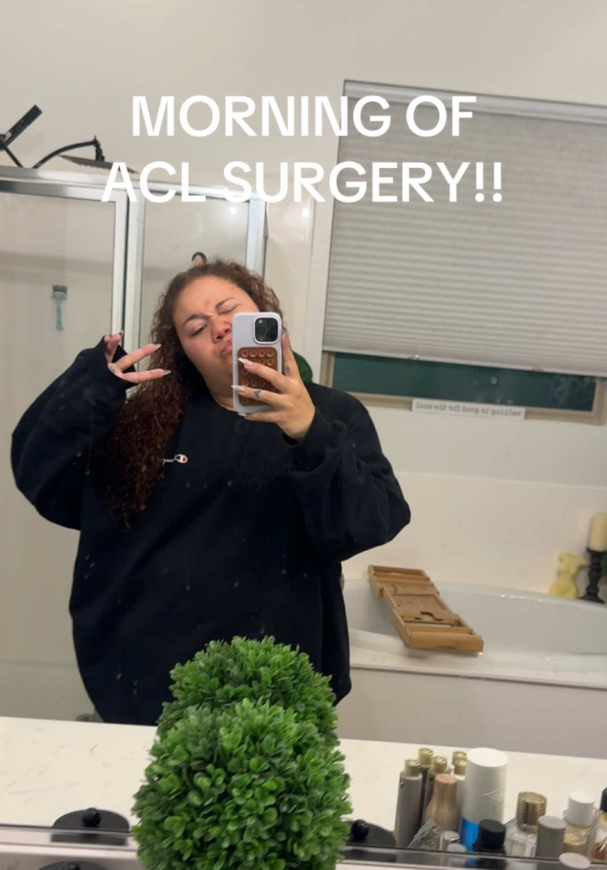 Deciding to film this journey. I know it won’t be easy but I love a challenge ❤️‍🩹 #aclsurgery #quadgraft #meniscussurgery 