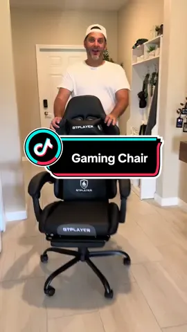 The ultimate gaming chair! With a footrest and recliner, you have to get this. #gtplayer #gamingchair #officechair 